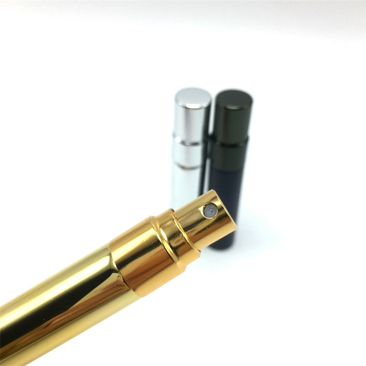 Empty refillable 5ml mini portable perfume spray glass bottle for free samples