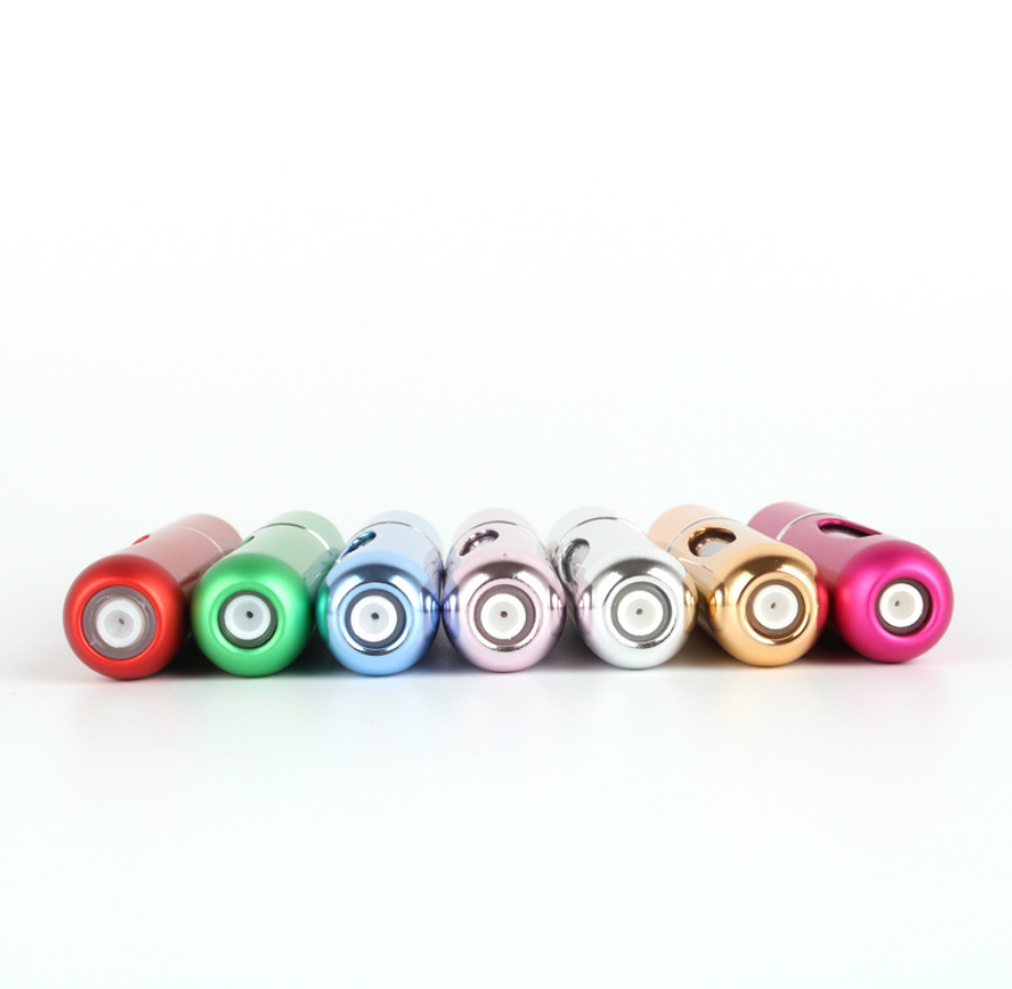 Empty refillable 5ml mini portable perfume spray glass bottle