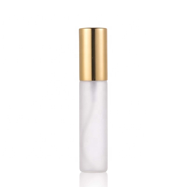 Empty refillsble glass perfume bottle 50 ml with Non-slip surface