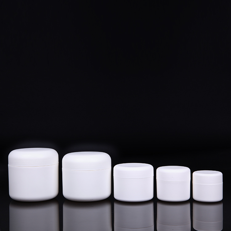 Empty repairing gel cream white color PP plastic jars 200ml 250ml 100ml 50ml 30ml
