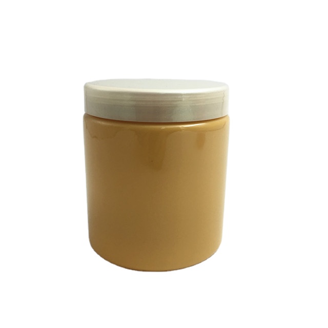 Empty round PET jar packaging,cosmetic empty PET cream jar