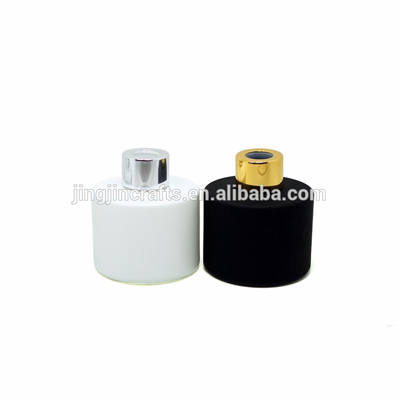 Empty round reed diffuser glass bottle aroma reed diffuser glass bottle