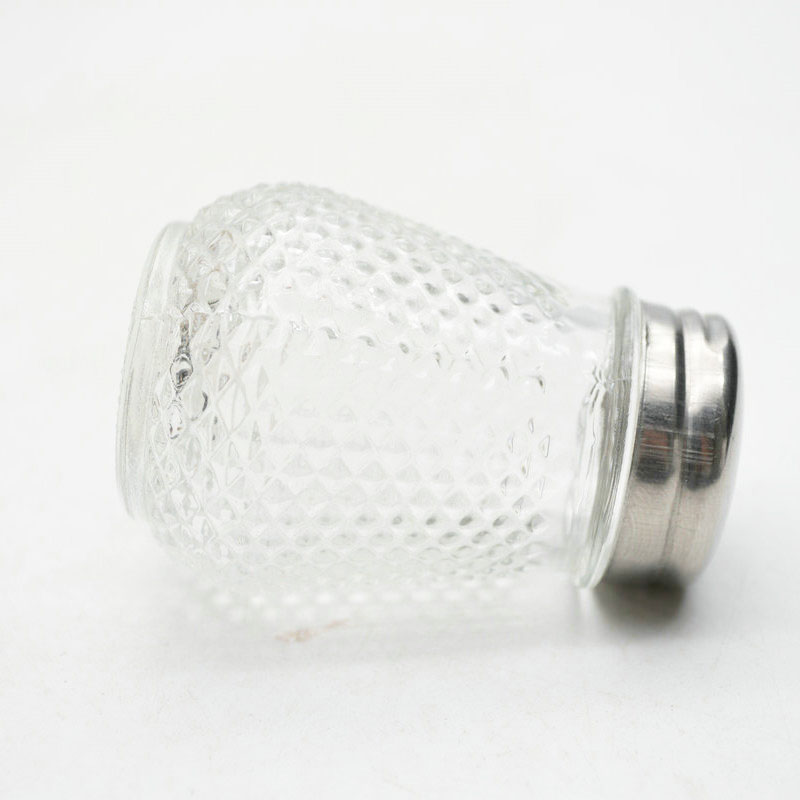 Empty small pepper seasoning shaker bottle glass spice jar 40ml Bottle Spice Jar Container