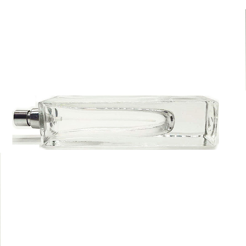 Empty square luxury perfume bottles 90ml glass spray bottle