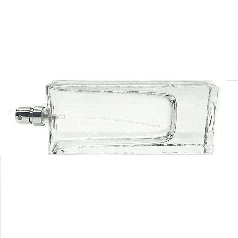 Empty square luxury perfume bottles 90ml glass spray bottle