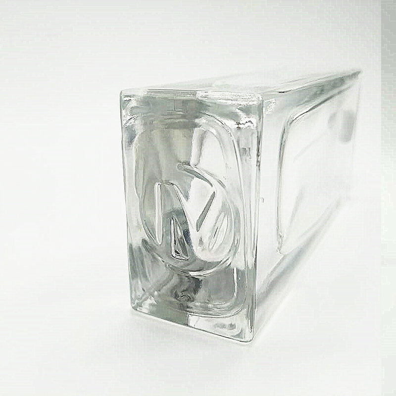 Empty square luxury perfume bottles 90ml glass spray bottle