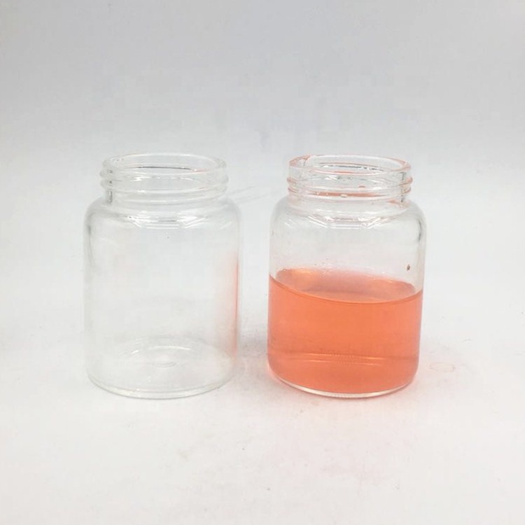 Empty unique 6oz 180ml 250g Borosilicate glass honey jar storage jar&bottles canning food bottles container with wood screw lid