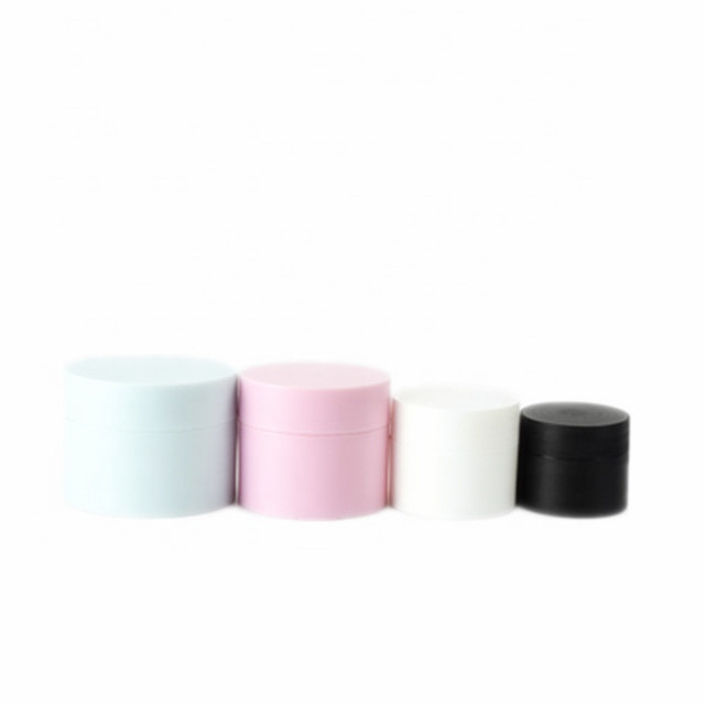 Empty wholesale 2 oz plastic pp plastic cosmetic jar 5g 10g 15g 20g 30g 50 g