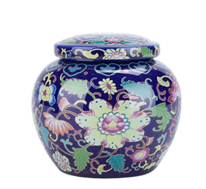 Enamel sealed small storage jar ceramic packaging food packaging candy packaging can