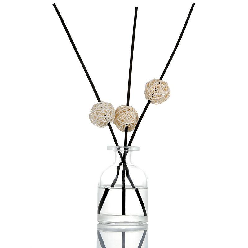 Engraving carving fragrance aroma reed diffuser bottles aromatherapy oil glass bottle