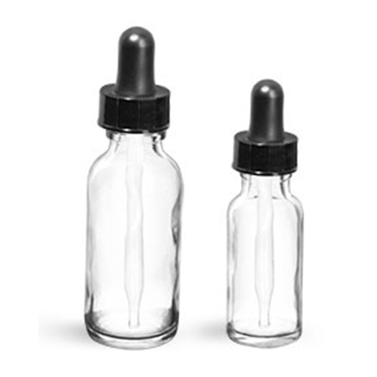 Entity factory selling black boston round glass bottles 50ml essential oil bottle