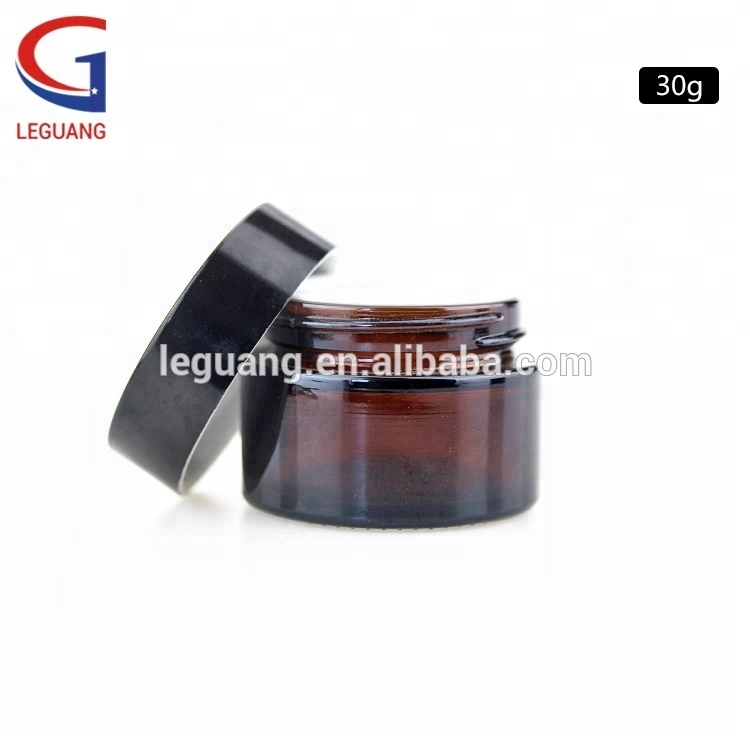 Envases cosmetics care stock mask medical amber green cosmetic glass jars and bottles and jars container