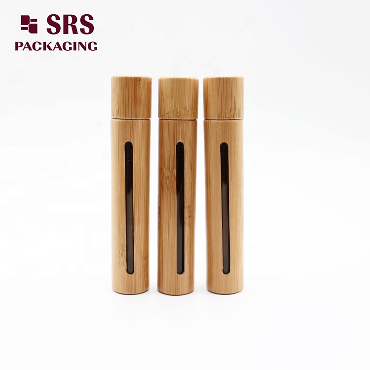 Environment-Friendly 8ML Roll On Bamboo Essential Oil Bottle