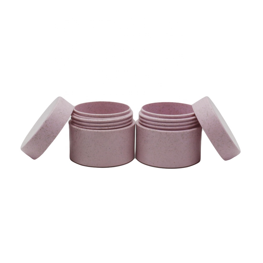 Environmental 100% biodegradable organic cream jar with lid for sale PLA-11A