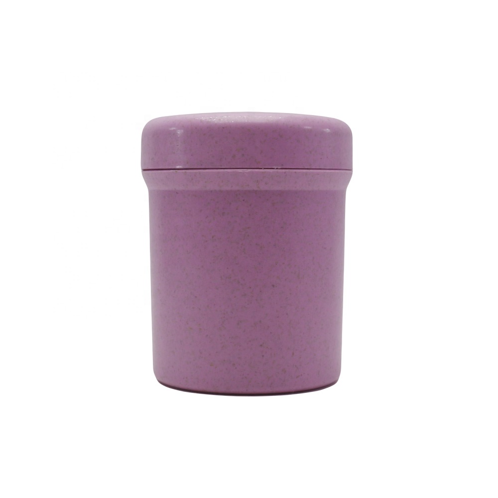 Environmental 100% biodegradable organic cream jar with lid for sale PLA-11A