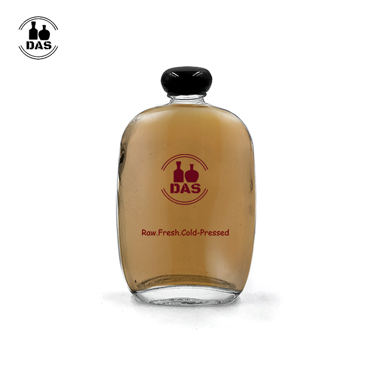 Environmental 8oz glass milk baby juice beverage bottle