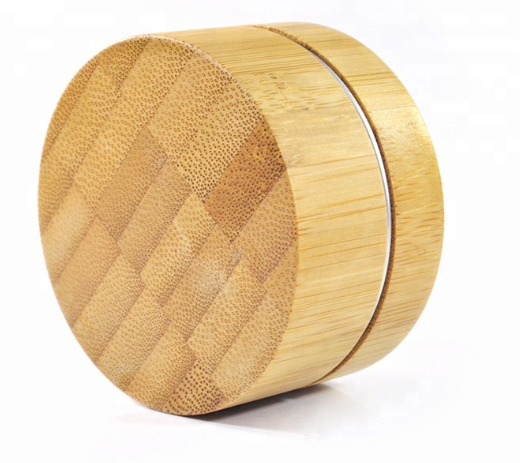 Environmental Bamboo Empty Refillable Cosmetic Cream Jar Storage Bottle Container Bottle tin box
