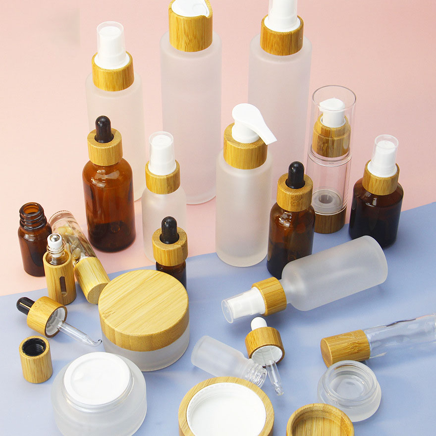 Environmental Empty Container Cosmetic Jars And Bottles