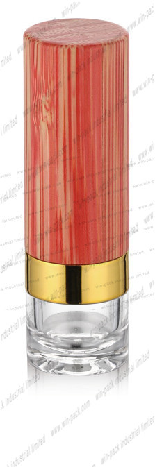 Environmental protection bamboo lip balm tubes lipstick tube container