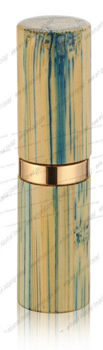 Environmental protection bamboo lip balm tubes lipstick tube container