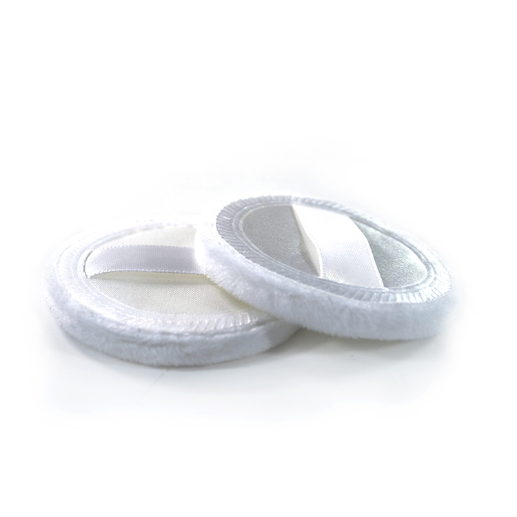 Environmentally friendly cosmetic bamboo 30g loose powder jar with sifter and PAD