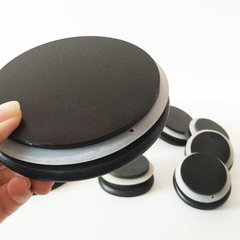 Environmentally friendly high borosilicate storage jar with black bamboo cover