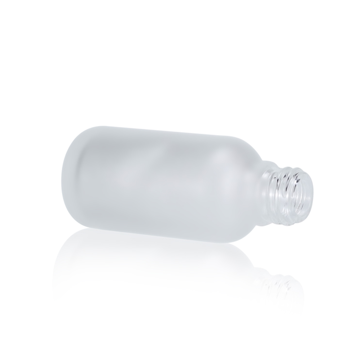 Essence Oil Serum Double Walled Acrylic Bottles 30ml Clear Frosted Glass Dropper Essential Oil Screen Printing Personal Care