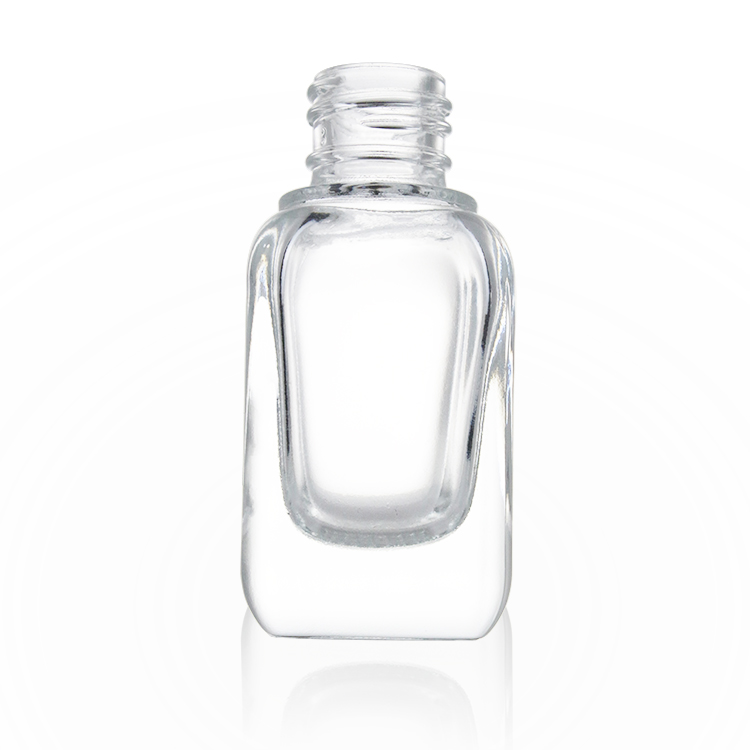 Essence Oil Square Thick Bottle 15ml Clear Glass Essential Oil Screen Printing Personal Care Screw Cap