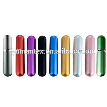 Essential Oil Aromatherapy Blank metal Nasal Inhaler Tubes Muti Color Blank Nasal Containers