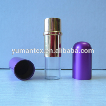 Essential Oil Aromatherapy Blank metal Nasal Inhaler Tubes Muti Color Blank Nasal Containers