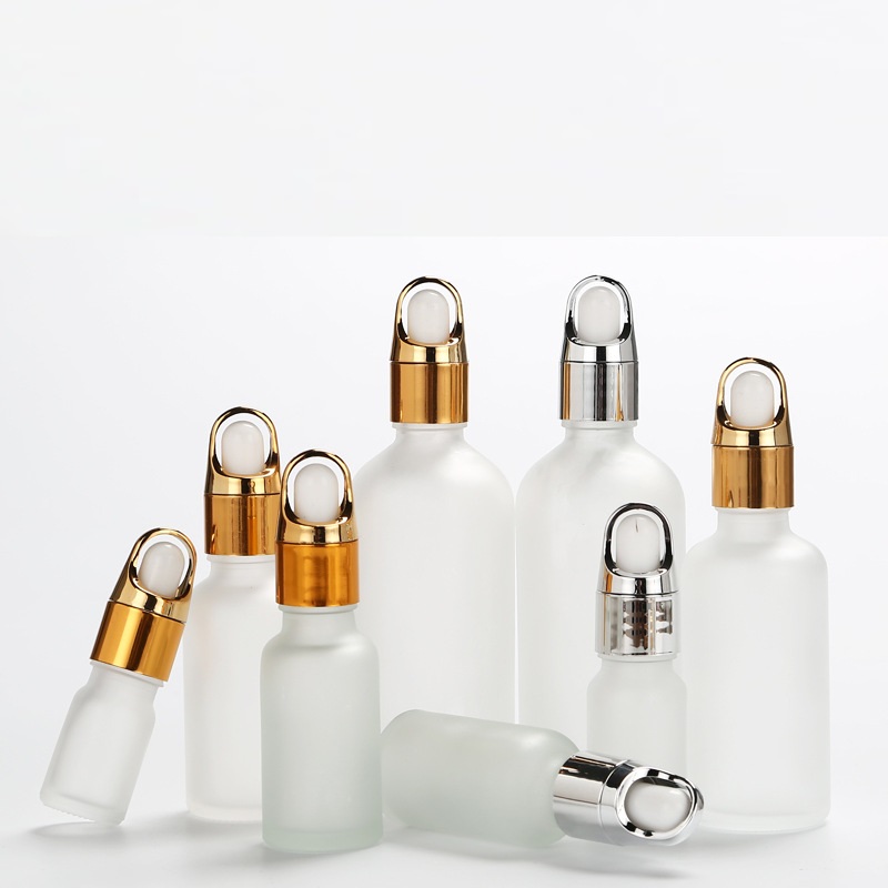 Essential Oil Bottle For Perfume With Tamperproof Cap Press Dropper