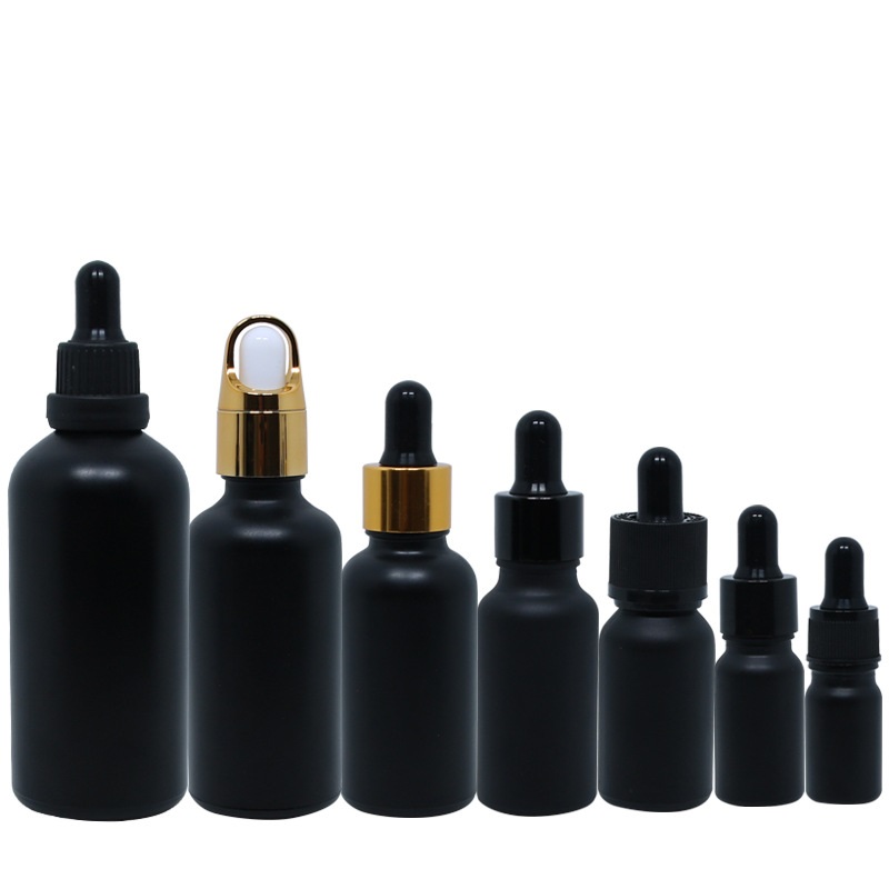 Essential Oil Bottle For Perfume With Tamperproof Cap Press Dropper