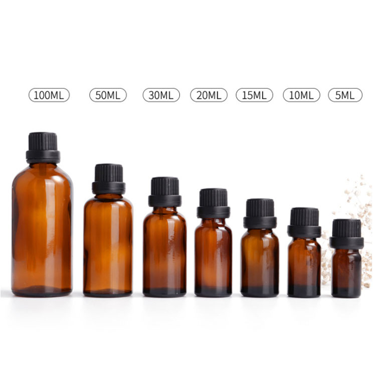 Essential Oil Bottle In Amber 5Ml 10Ml 15Ml 25Ml 30Ml 50Ml 100Ml