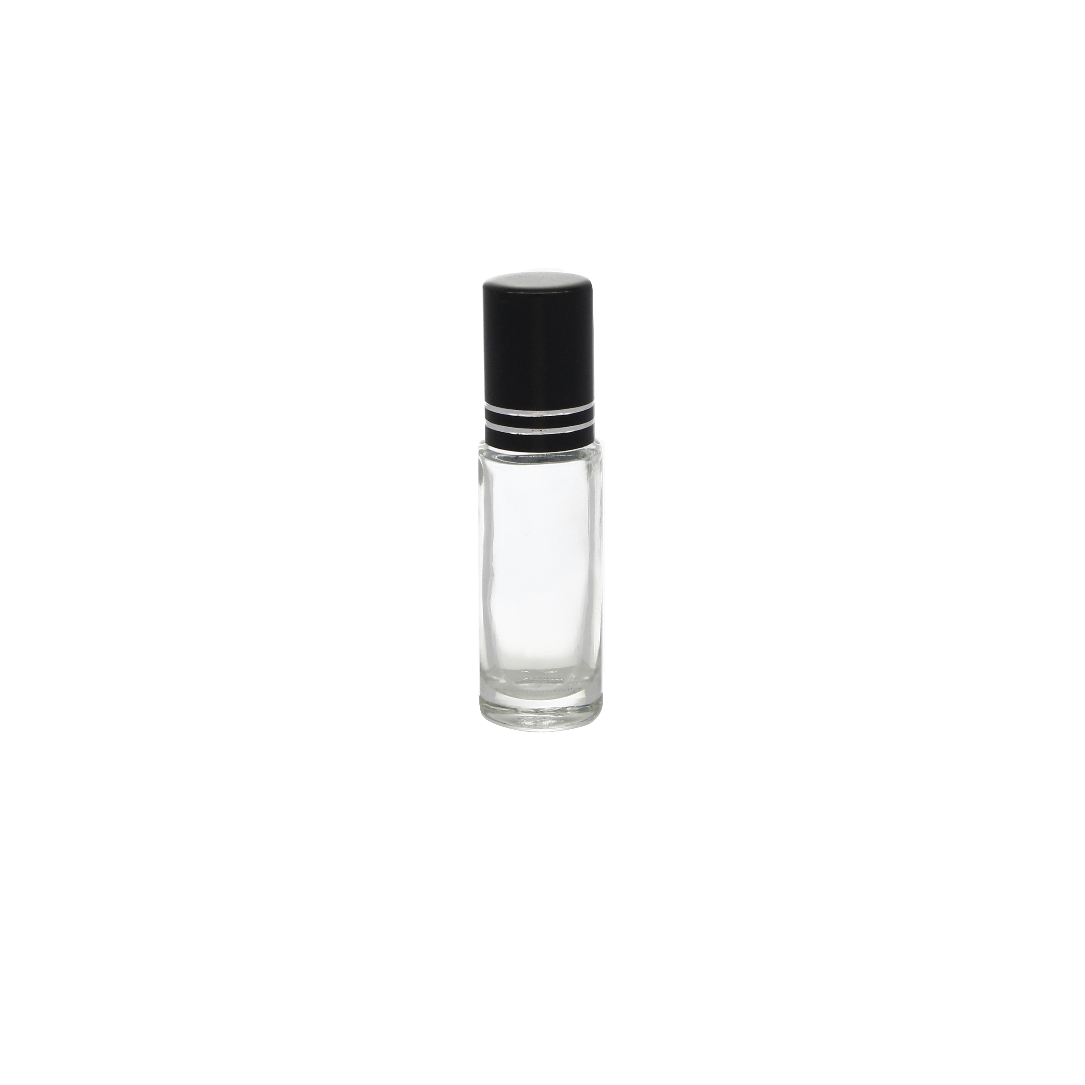 Essential Oil Bottle Lip Gloss Roller Tube With Ball Frost Glass Roll On Perfume Bottle 5ml 6ml