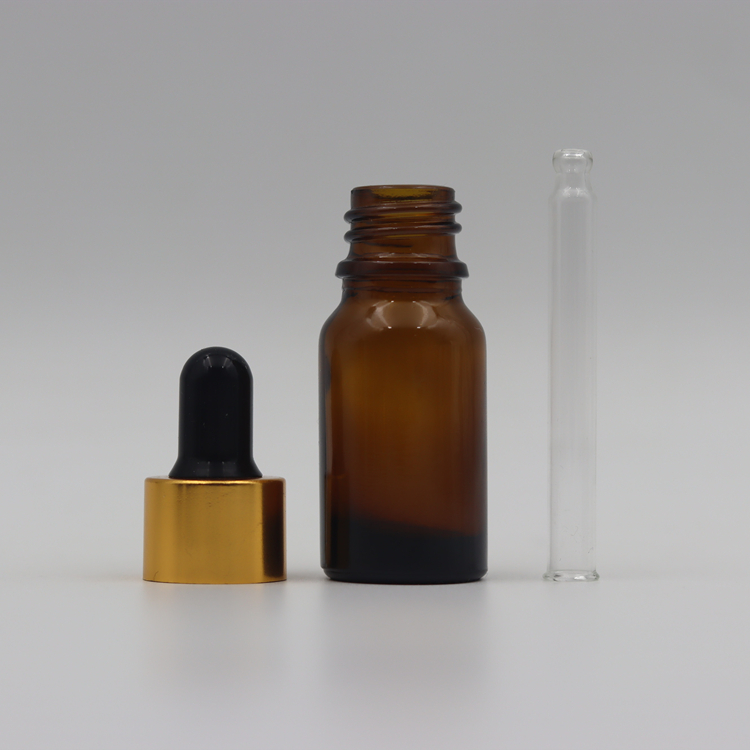 Essential Oil Bottle with Dropper Wholesale 5ml 10ml 15ml 20ml 30ml 50ml 100ml Empty Glass Screen Printing Personal Care