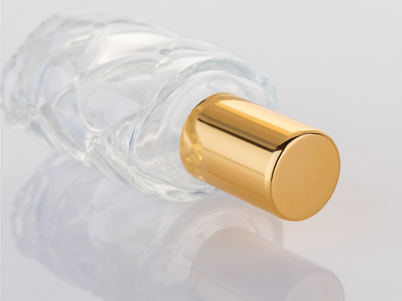 Essential Oil Cheap Square Oil Glass Roll On Perfume Bottle 10ml With Stainless Steel Balls