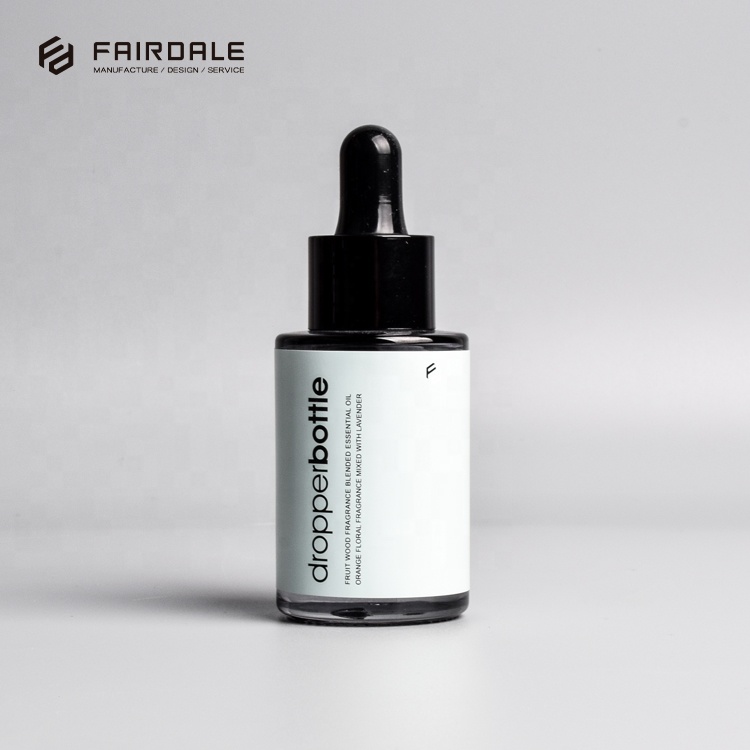 Essential Oil Dropper Cosmetic Packaging 30ml Glass Bottles Essential Oil Bottle