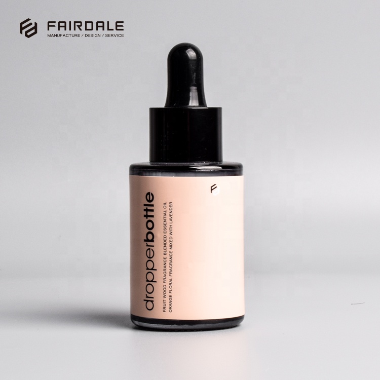 Essential Oil Dropper Cosmetic Packaging 30ml Glass Bottles Essential Oil Bottle