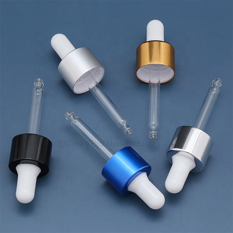Essential Oil Dropper Pipette 30ml Serum Portable Matte Frosted Glass Bottle