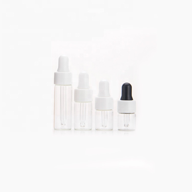 Essential Oil E liquid Use 1ml 2ml 3ml 5ml 10ml Glass Dropper Bottle
