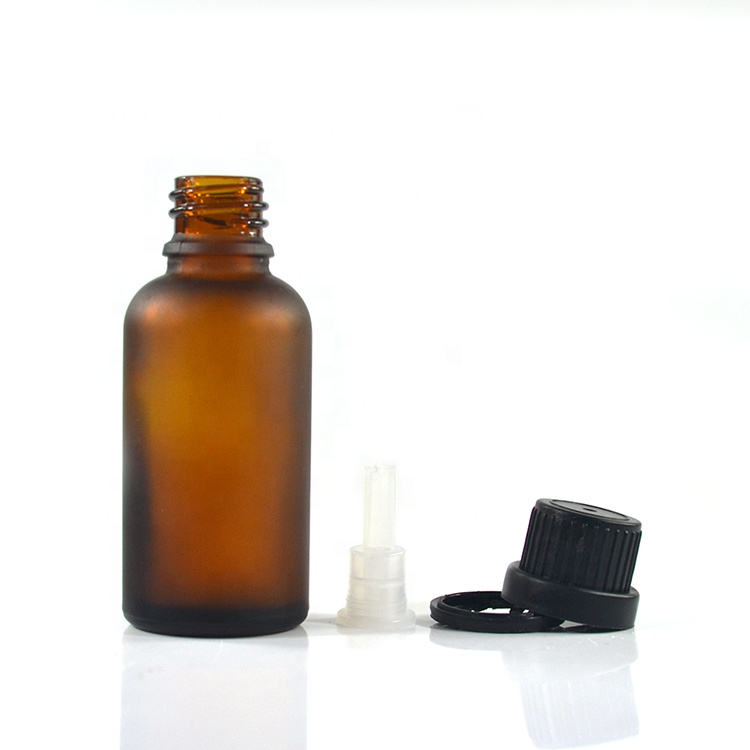 Essential Oil Euro Dropper 5ml 10ml 15ml 20ml 30ml 50ml 100ml Clear Amber Blue Green Glass Bottle with Orifice Reducer