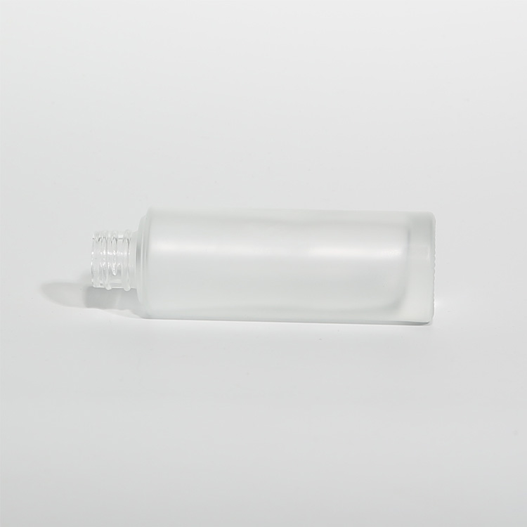 Essential Oil Perfume Luxury Push Button 10ml 5ml Clear Frosted Glass Dropper Bottles 30ml