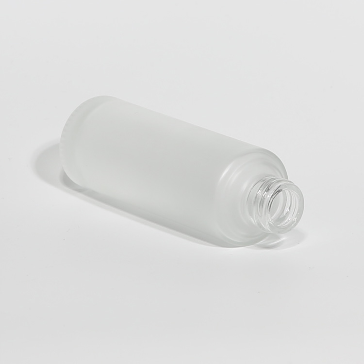 Essential Oil Perfume Luxury Push Button 10ml 5ml Clear Frosted Glass Dropper Bottles 30ml