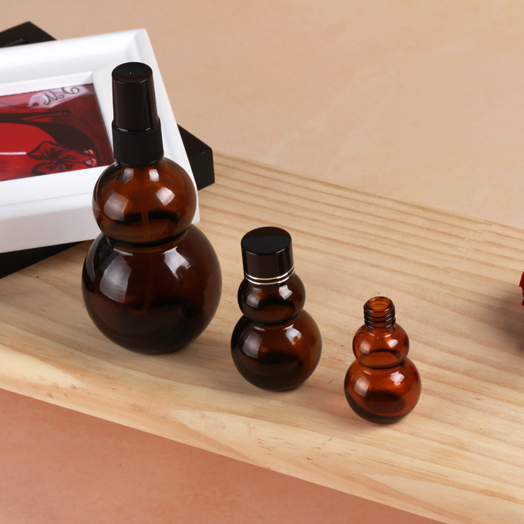 Essential Oil Roller Empty Bottle China Factory Good Quality 15ml Glass Products Amber 10ml 30ml 100ml Black 500 Screw Cap NJ