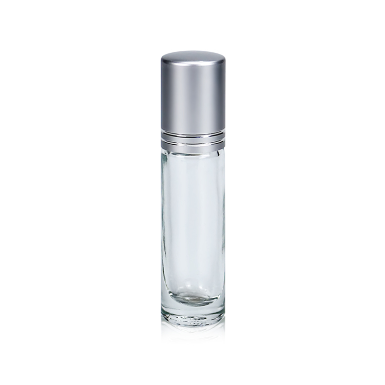Essential Oil Use 10ml  Roll On Glass Roller Perfume Bottle With Glass or Stainless Steel Roller Ball and Cap