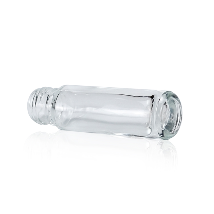 Essential Oil Use 10ml Roll On Glass Roller Perfume Bottle With Glass or Stainless Steel Roller Ball and Cap