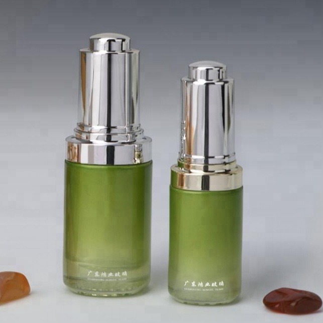 Essential Oil Use and Glass Material Roll on Cosmetic bottle