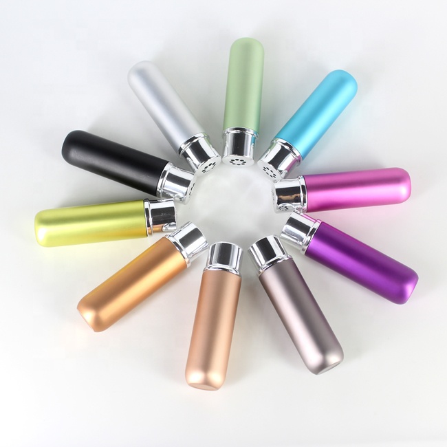 Essential Oil metal aromatherapy inhaler Blank Nasal Inhaler Tube Bottles Refill Metal Aluminum inhaler
