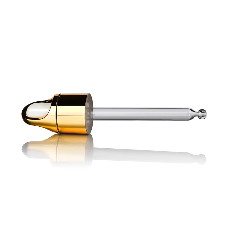 Essential oil 5ml 10ml 15ml 20ml 30ml 50ml 60ml 100ml shiny electroplate gold glass dropper bottles