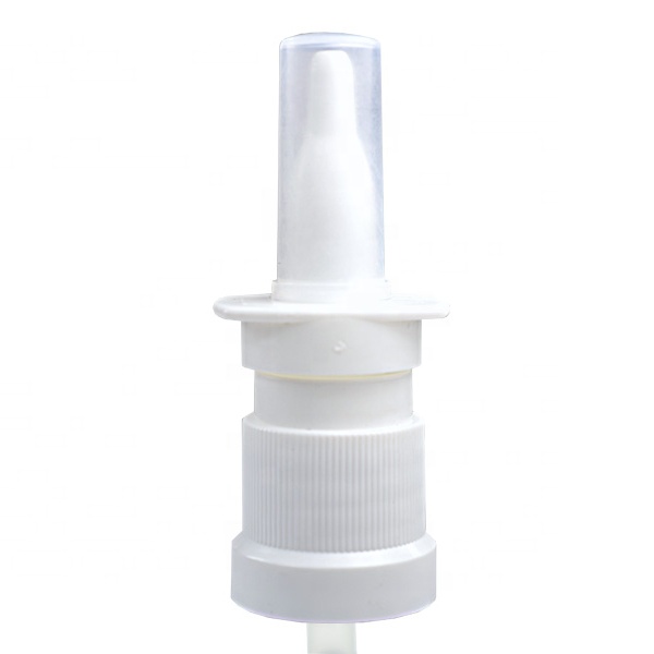 Essential oil Medicine nasal sprayer pump perfume bottle 20ml Blue DIN 18mm Glass bottle with 18-415 nasal sprayyer